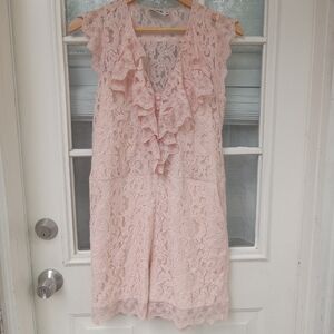Alice Temperley Surya pink romper sz 8